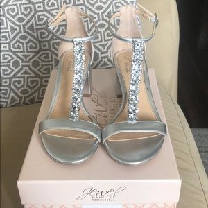 👰🏼👰🏼JEWEL Badgley Mischka bridal shoes! 🌟👰🏼